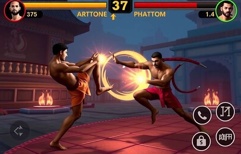 Fury Fighters gameplay showing advanced Kalaripayattu techniques in action